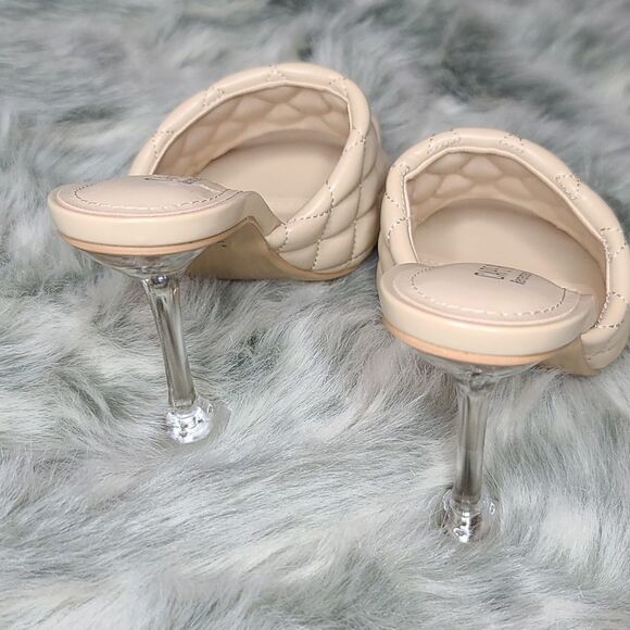 NWOB Square Toe Quilted Mules - Picture 4 of 5